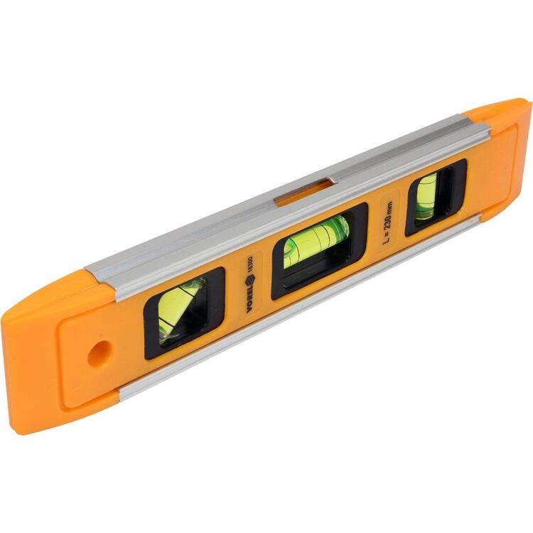 Рівень Torpedo VOREL:3 капсули магніт,230мм /16300