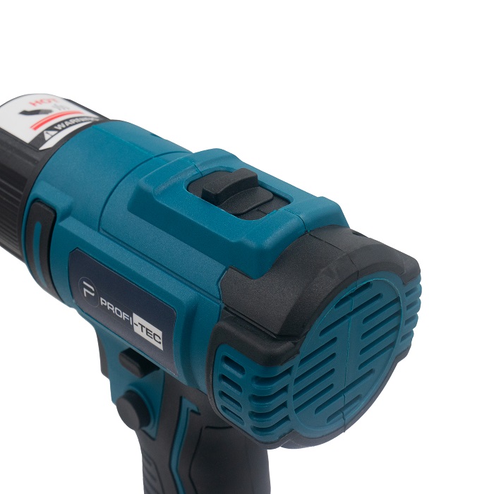 Фен технічний акумуляторний (без АКБ) PROFI-TEC DHG550PT 20V 350*/550* 005933