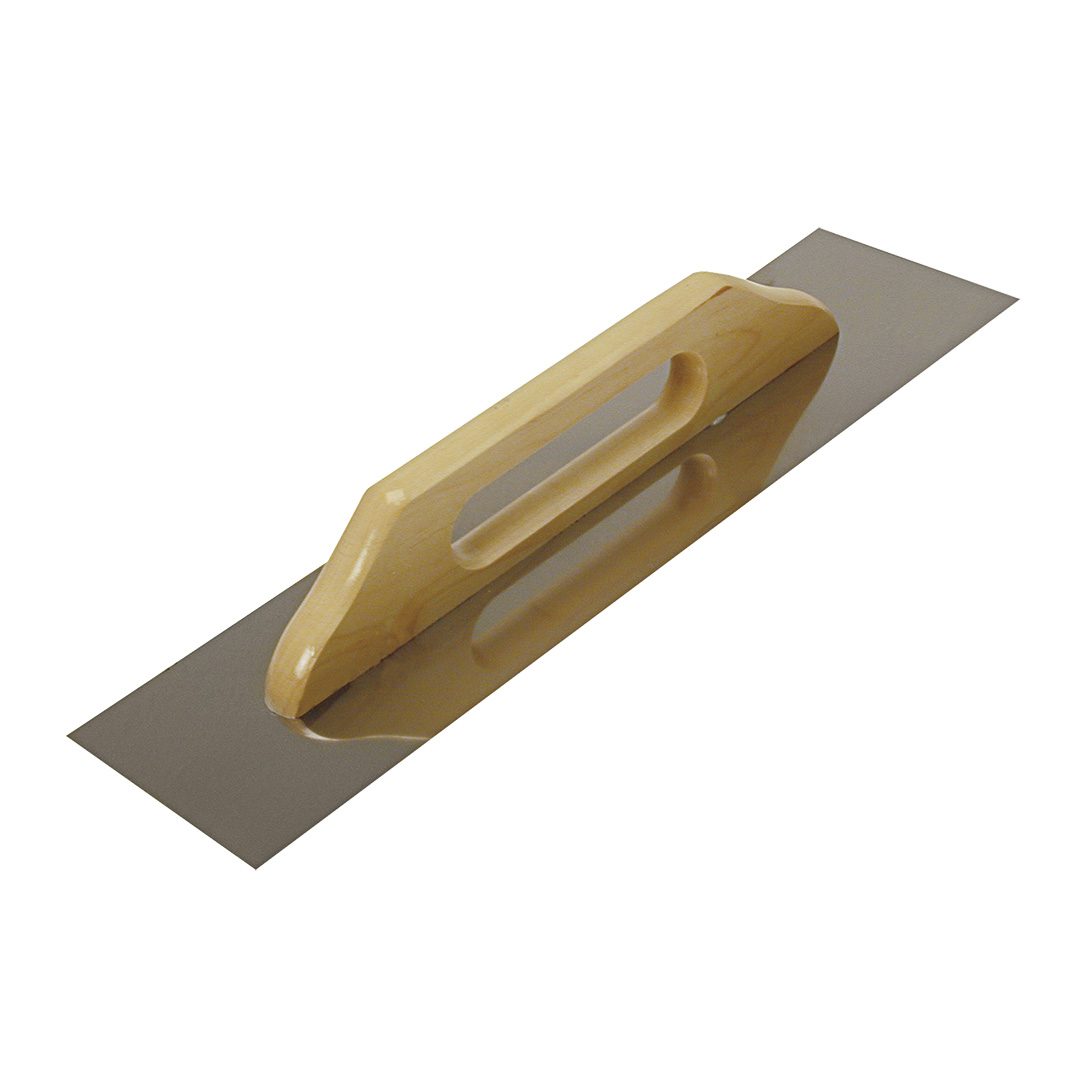 Терка нерж.дерев.ручка 130*480 мм