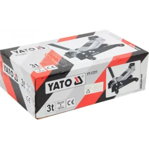 Домкрат гідравлічний підкатний YATO 3 т   130-465 мм YT-17211