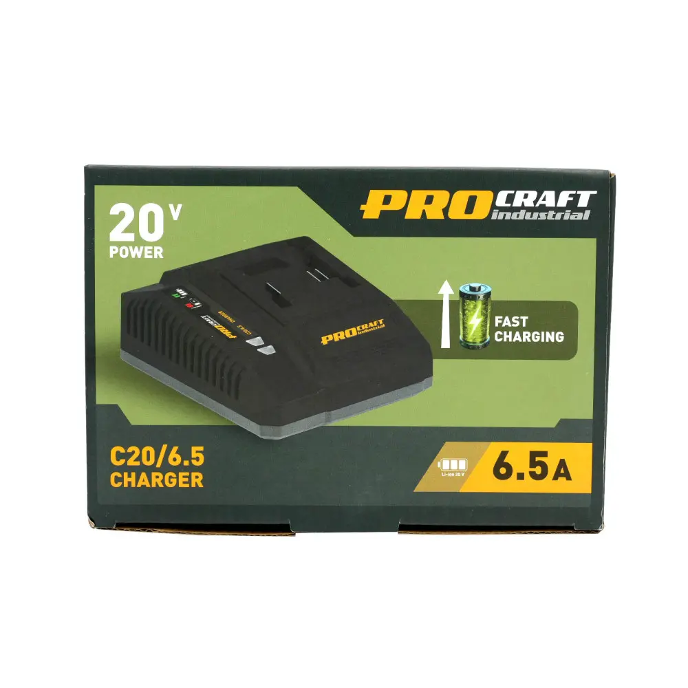 Зарядний пристрій Procraft Industrial C20/6.5 100265