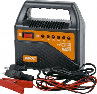 Зарядний пристрій індікаторний MIOL 6-12В 220V M82-000