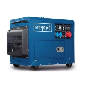 Генератор Scheppach SG5200X,5,0кВт.380/230В/50Гц,DC 12В/8,3А,ел.старт,16л,1,43л/год 148 кг