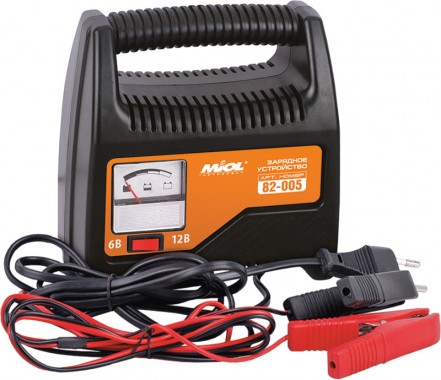 Зарядний пристрій стрілочний MIOL 6-12В 220V M82-005