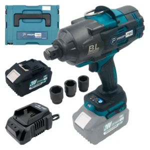 Акумуляторний гайковерт PROFI-TEC PTW2100BL 20v 3/4 max 2100Nm 8.0Аг кейс PT-005910
