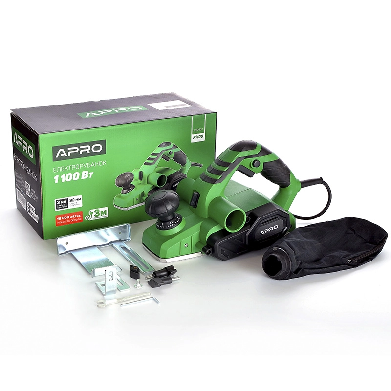 Електрорубанок З 1100 82мм APRO 78548899321