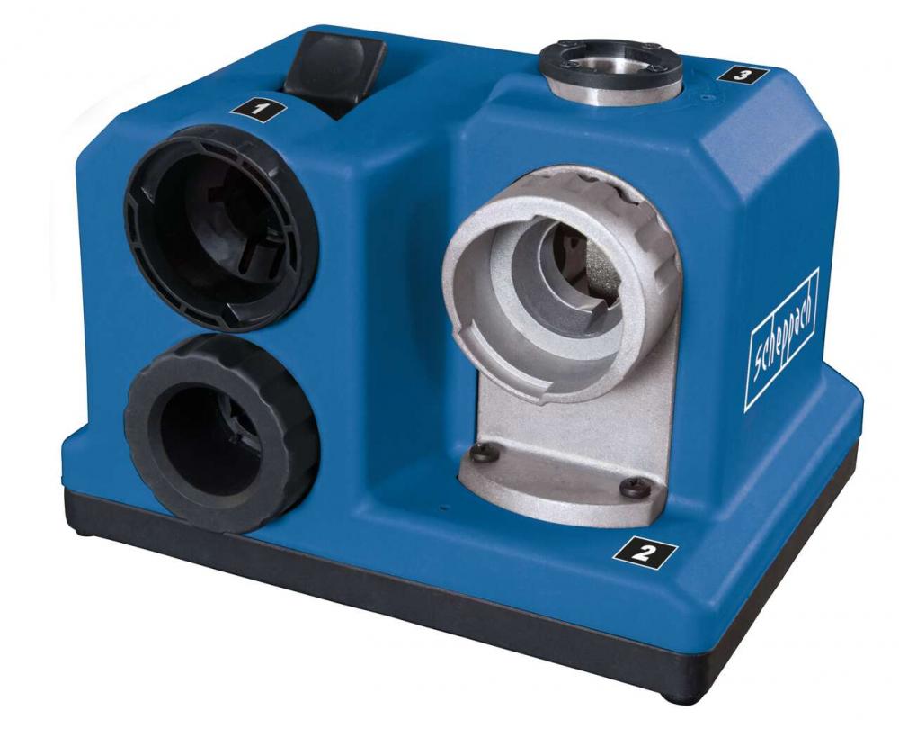 Верстат заточувальний длоя всих типів свердл трьохступінчатий 3-13мм DBS800 Scheppach