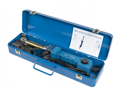 Паяльник для поліпропіленових труб Kraissmann 1350 EMS 1350 Bт 3 насадки  087355
