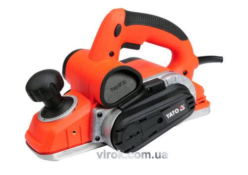 Електрорубанок YATO YT-82140 Р=1050Вт платформа 82мм глибина 0-3мм