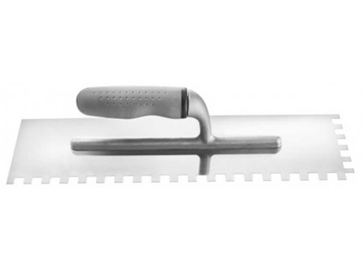 Гладилка HARDY *31*, 38*10см нерж.сталь ручка 2К спец. зуби 0800-313815