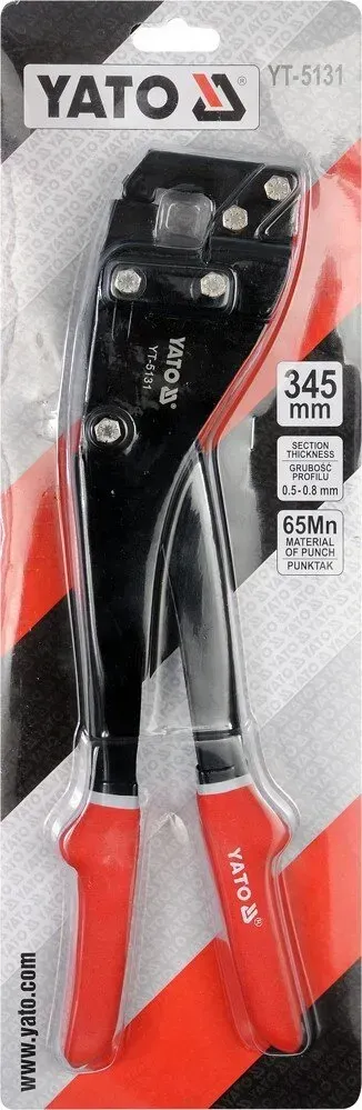 Щипці для з’єднання профілей YATO L=345 мм, YT-5131