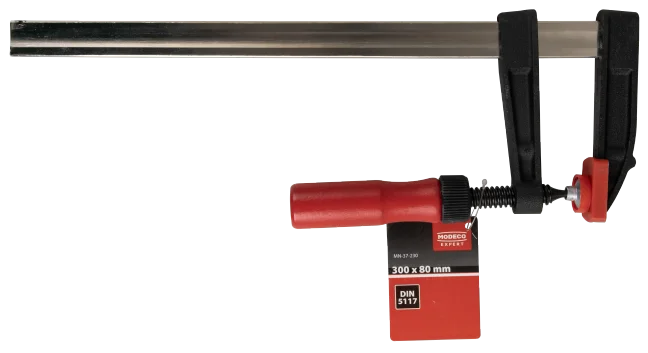 Струбцина столярна 300*80 мм DIN 5117 Модеко (MN-37-230)