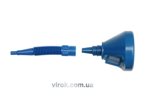 Лійка для палива пластикова VOREL синя 83001