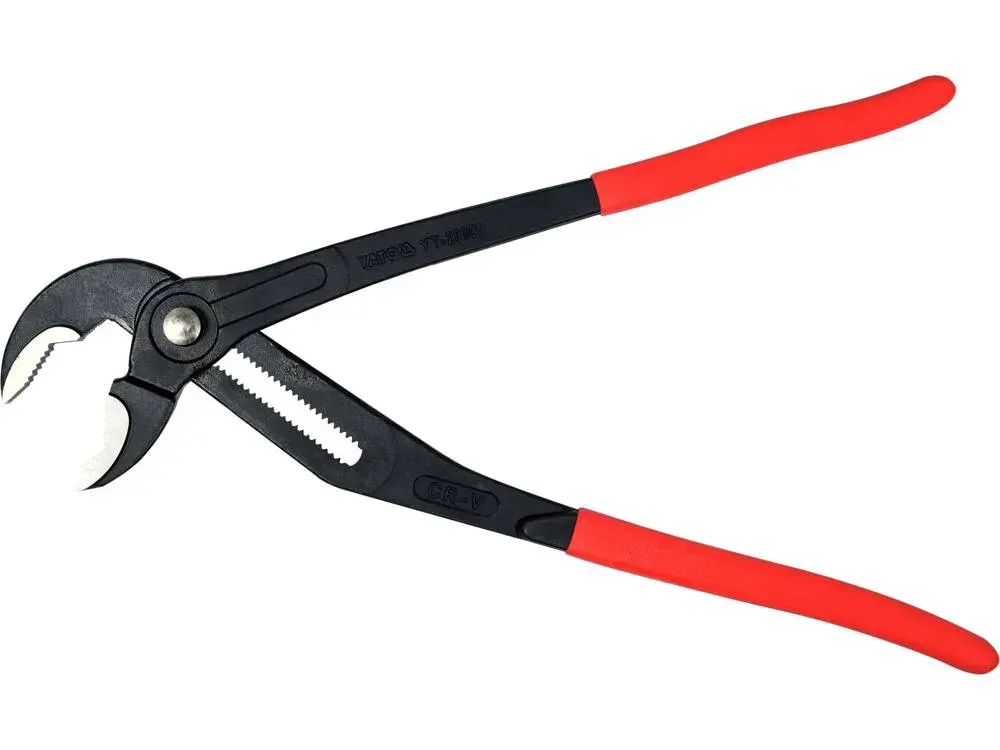 Кліщі переставні з блокувальною кнопкою YATO 415мм YT-20893