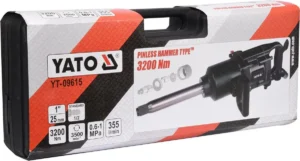Гайковерт ударний пневматичний YATO квадрат 1″ YT-09615  3200Нмтиск 6-10Бар