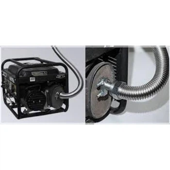 Гофра із нержавіючої сталі Ф=32мм для відводу вихлопних газів електрогенераторів ECO-FLEX метр пог