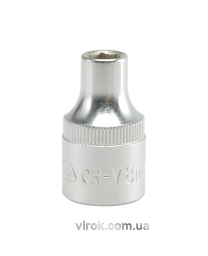 Головка торцева 1/2″ 6-гранна YATO М=8,L=38 мм YT-1201