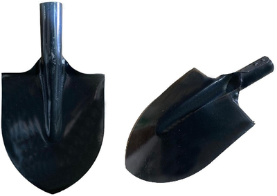 Лопата Американка калена чорна