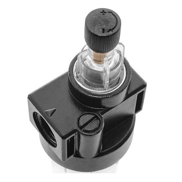 Лубрикатор (пристосован. для подачі мастила) 1/4″ в захисній колбі INTERTOOL PT-1420