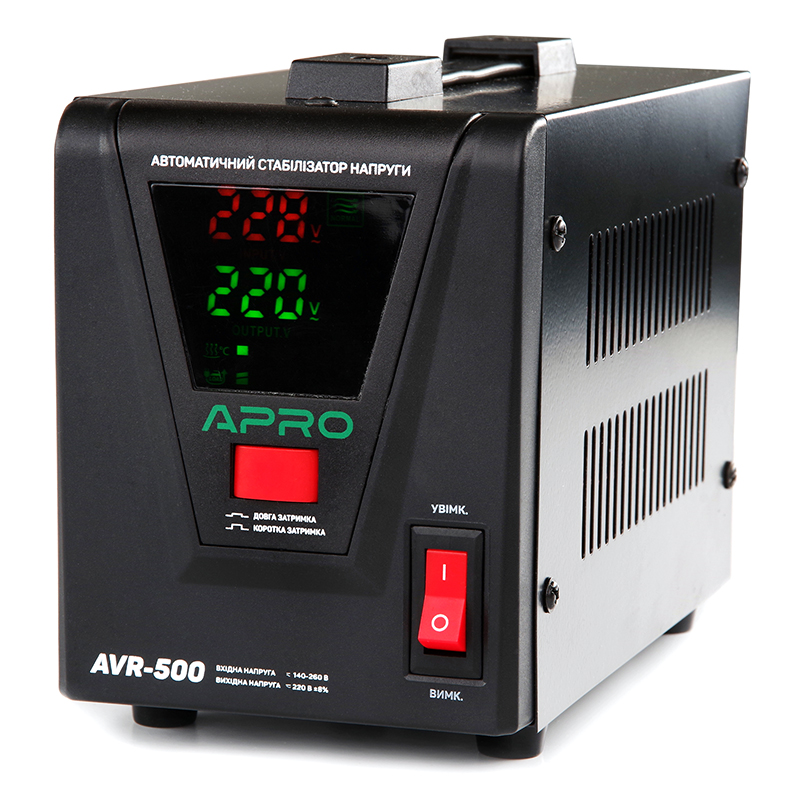 Стабілізатор напруги релейний AVR-500 APRO 81435852005