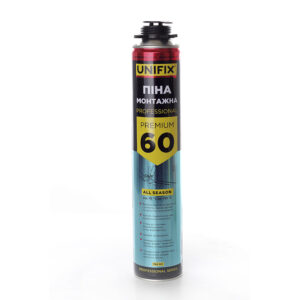 Піна професійна всесезонна  60л 750 мл UNIFIX 951235