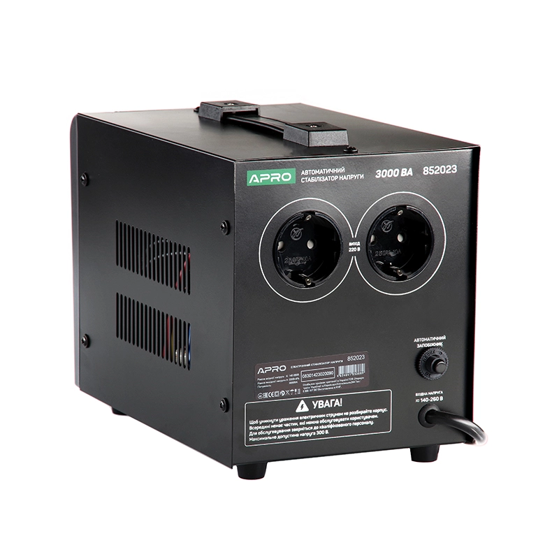 Стабілізатор напруги релейний AVR-3000 APRO 852023