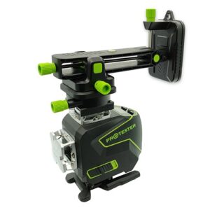 Лазерний рівень PREMIUM, 4×360°(2xH360/2xV360, LCD-дисплей, Bluetooth, пульт ДУ – зелений промінь) P