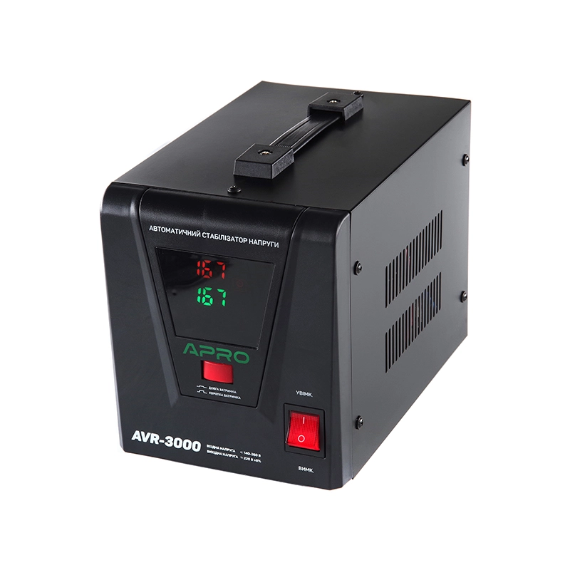 Стабілізатор напруги релейний AVR-3000 APRO 852023