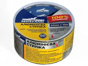 MUSTANG Стрічка алюмінієва 50 мм*10 м (1483)