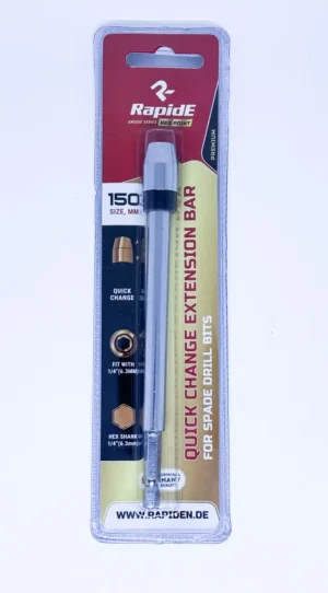 Подовжувач RapidE RED POINT QUICK CHANGE 300mm для пір’яних сверл з системою швидкої НФ-00003164