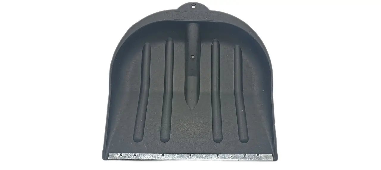 Лопата снігова пластикова 43*36 чорна 429307