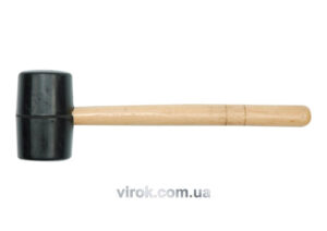 Киянка гумова з дер. ручкою VOREL ф= 70мм (33900)