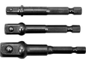 ТРИМАЧІ-АДАПТЕРИ торцевих головок набір HEX  YT-04685 14″,38″,12″