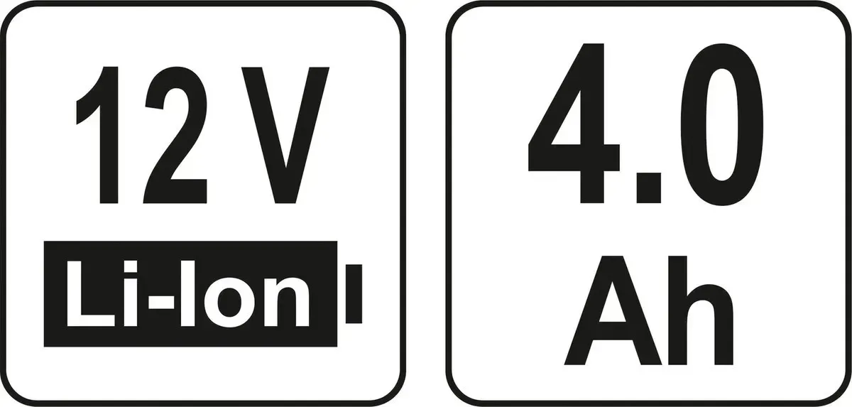АКУМУЛЯТОР li-Lon YATO 12v/4.0A.г YT-82910