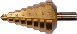 Свердло багатоступінчасте конусне Ф-10-45ммL-10075 мм YATO HSS 4241мm YT-44742