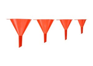 Лійки 4шт  ТМ VIROK Ф= 52,76,100,120ммН=75,110,125,152мм 83005