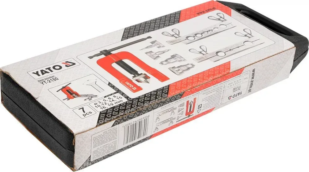 Набір засобів для ручного розширення труб 3-19 мм YATO YT-2180