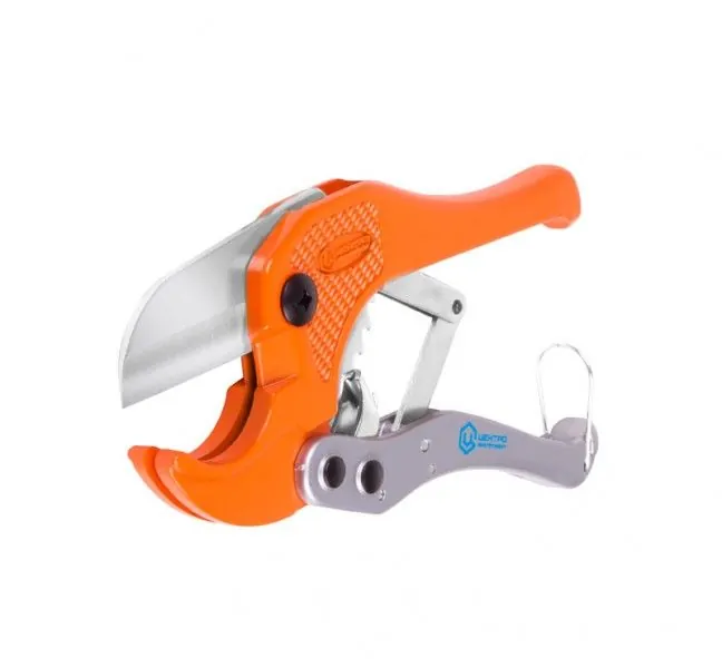 Труборіз для PVC труб легкий чистий різ надійний корпусхраповий механізм Ф-42мм ЦИ 1223сі