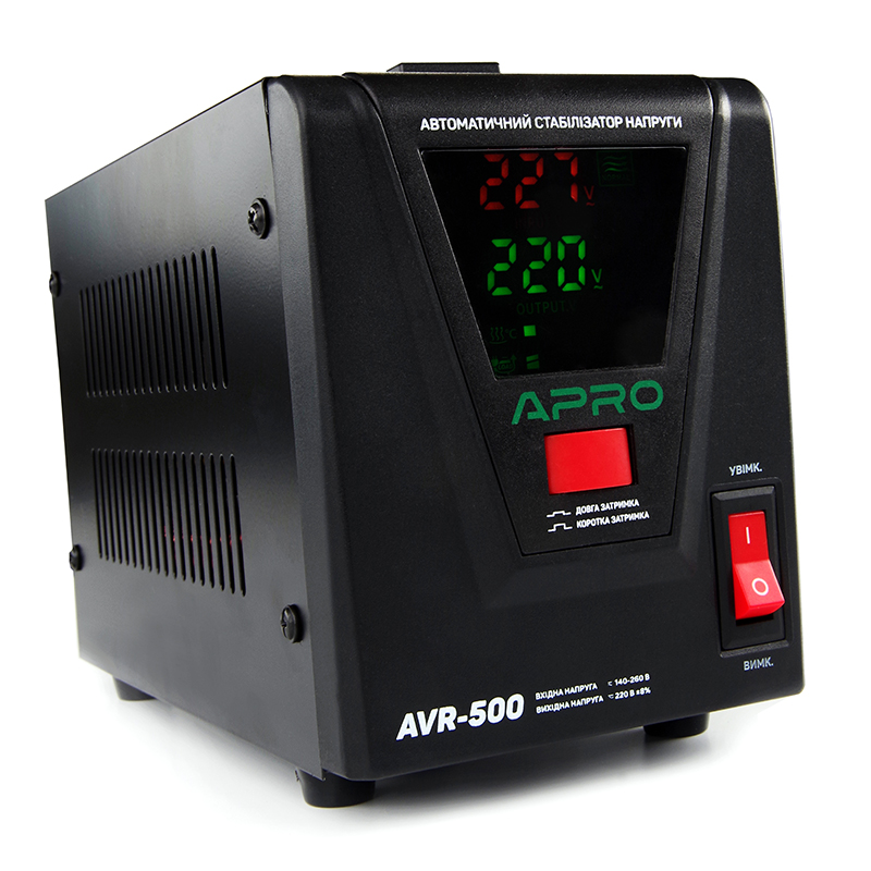 Стабілізатор напруги релейний AVR-500 APRO 81435852005