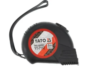 Рулетка 8 м*25 мм з магнітом нейлон корпус YATO YT-7112