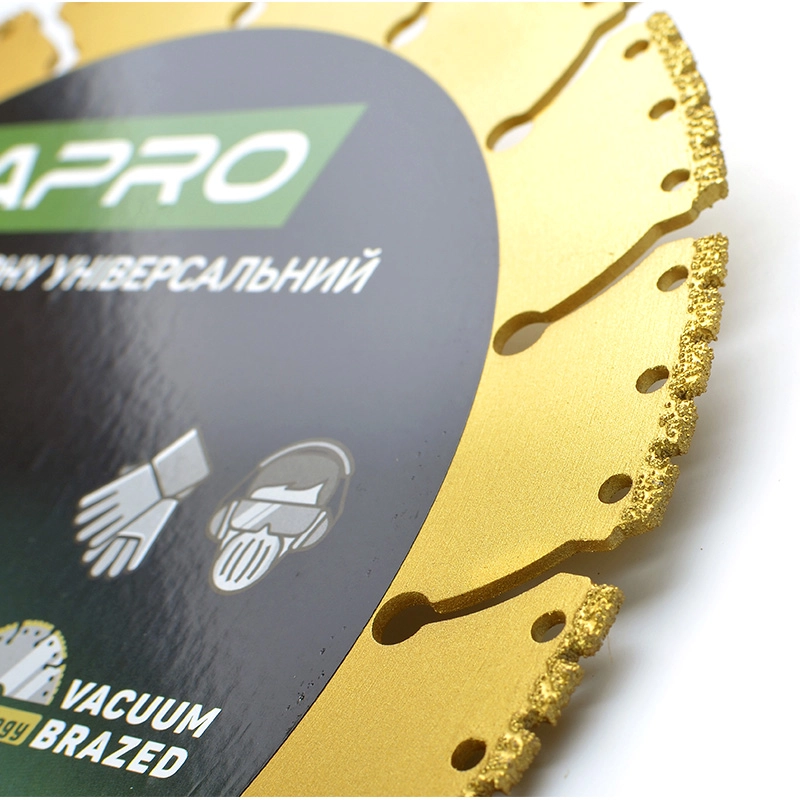 Диск по бетону універсальний вакуумне зварювання 230*22,4*2,5мм PRO APRO PROСИЛА 78344830742