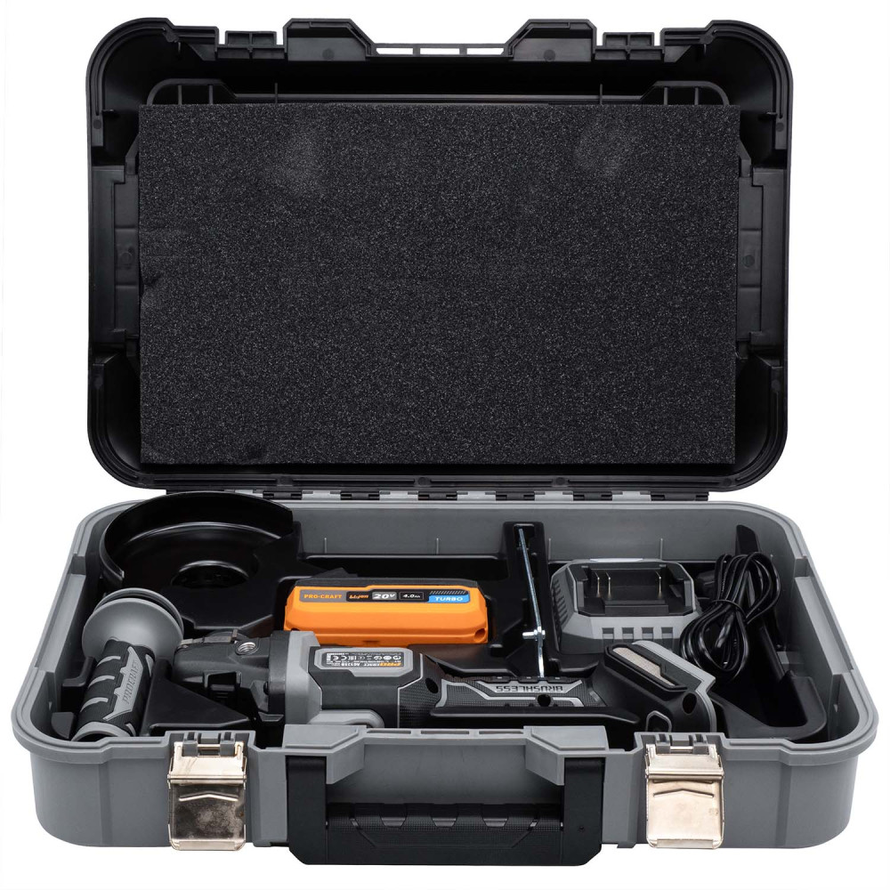 Акумуляторна болгарка Procraft industrial AG125B 1 акб та зп 101256