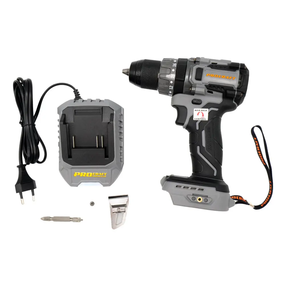 Акумуляторний шуруповерт Procraft Industrial CD20A 1 акб та зп 100201