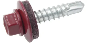 Саморіз RAL 3005  4,8*35  метал вишня