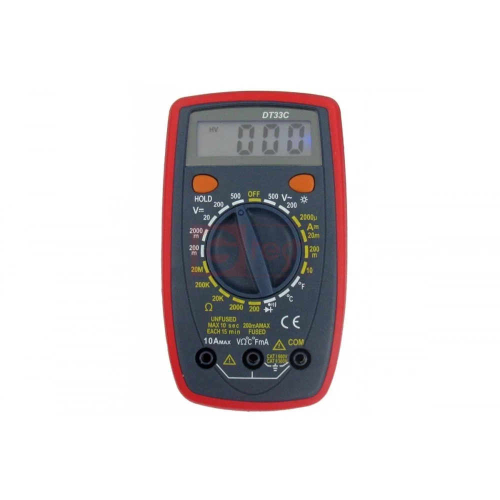 Мультиметр цифровий Digital Tech DT33CLmar LM123-15