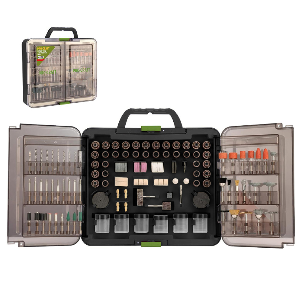 Набір аксесуарів для гравера Procraft GK-418 Universal 000418