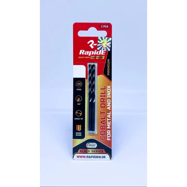 Свердло по металу RapidE BLACK SERIES 4,2mm/2шт RAHФ-00003648