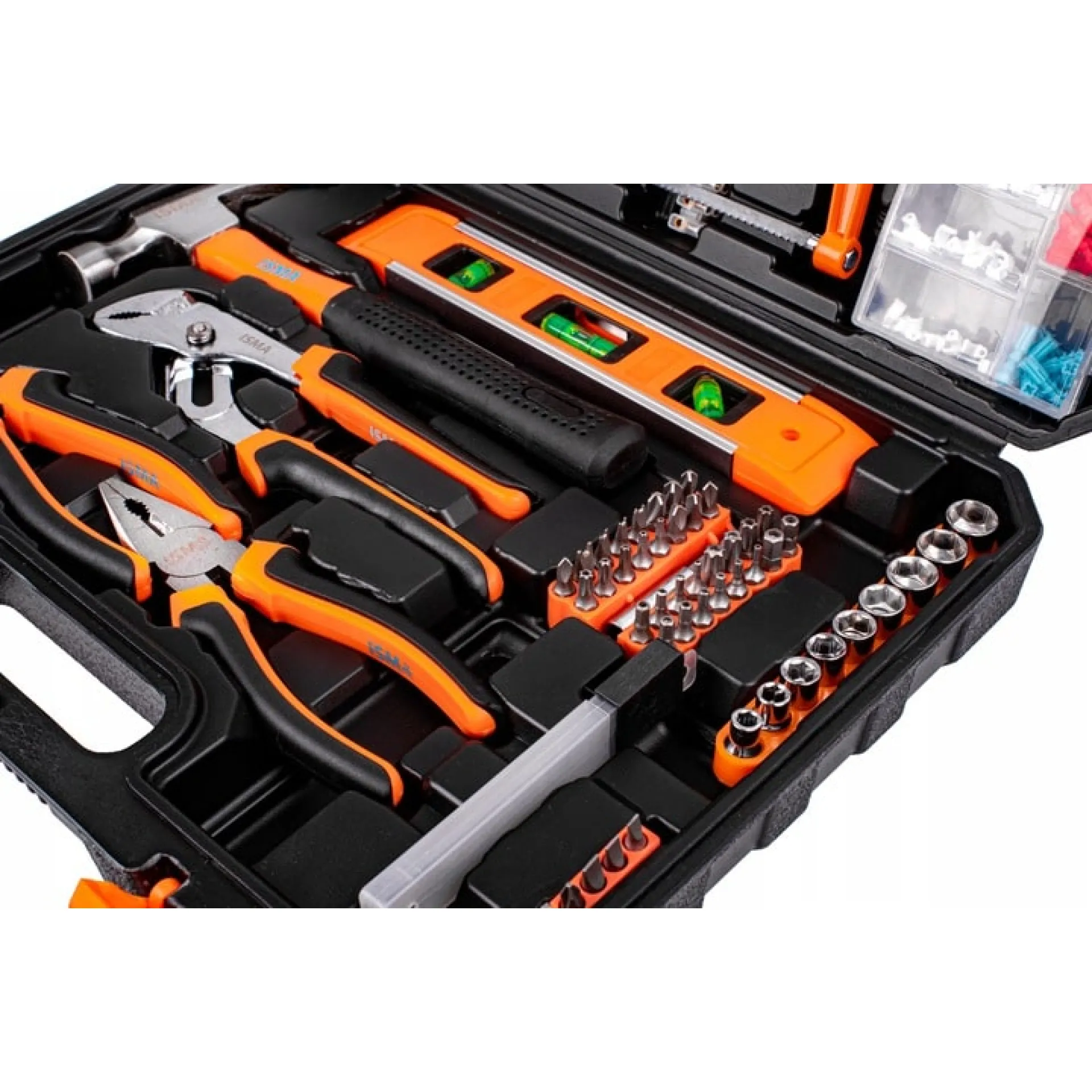 ПРОФ Набір інструментів IS-20180 180 од. ISMA ФОРСАЖ