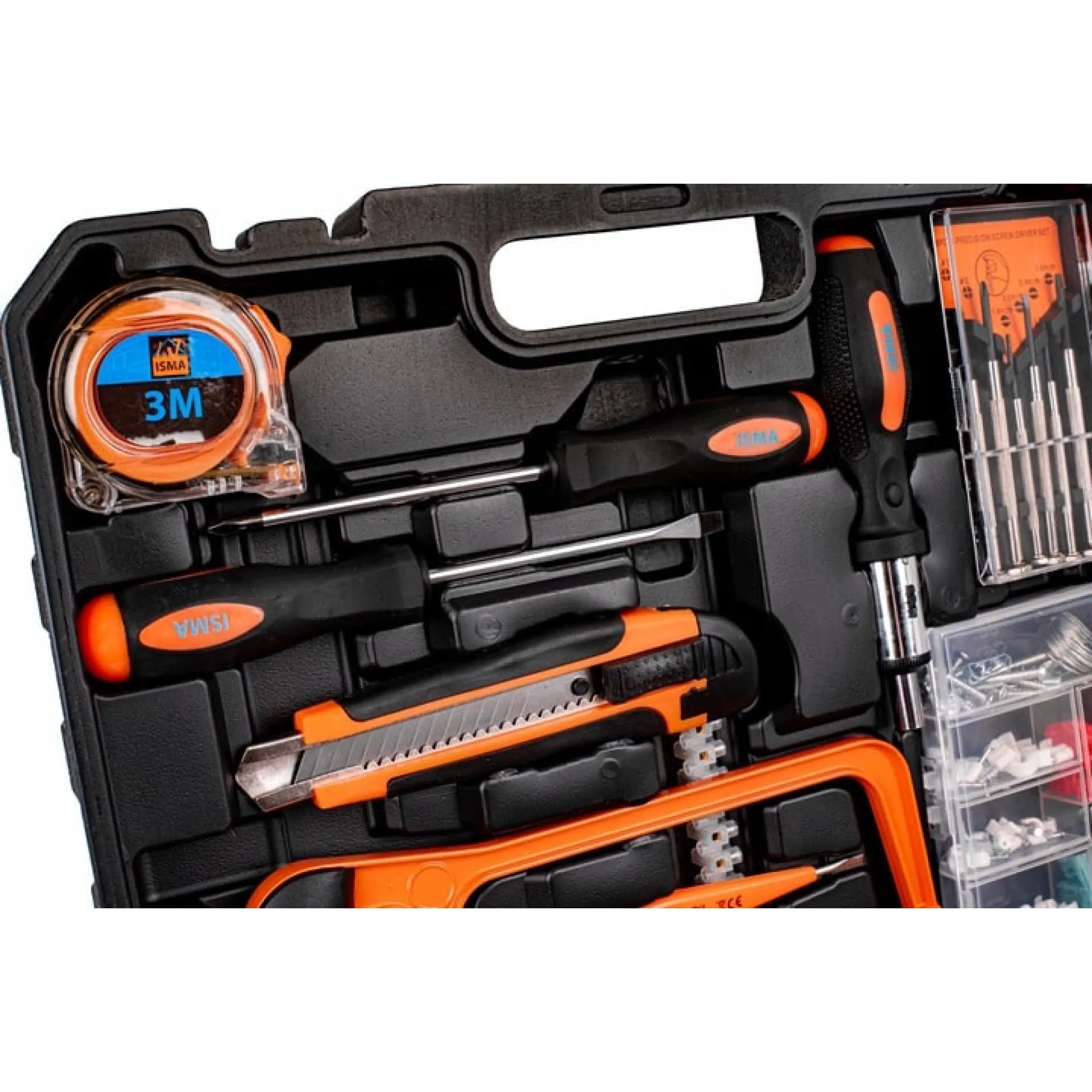 ПРОФ Набір інструментів IS-20180 180 од. ISMA ФОРСАЖ