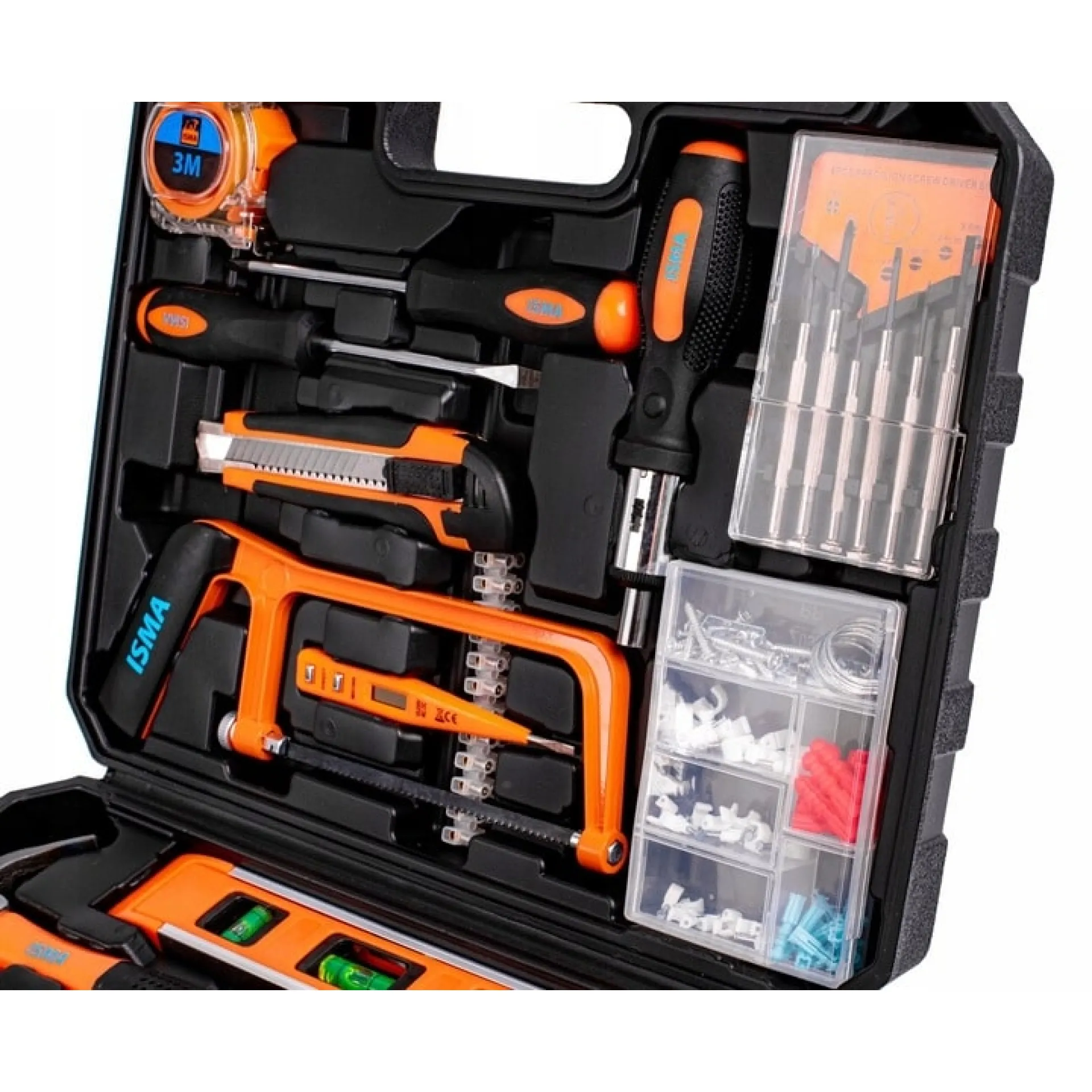 ПРОФ Набір інструментів IS-20180 180 од. ISMA ФОРСАЖ